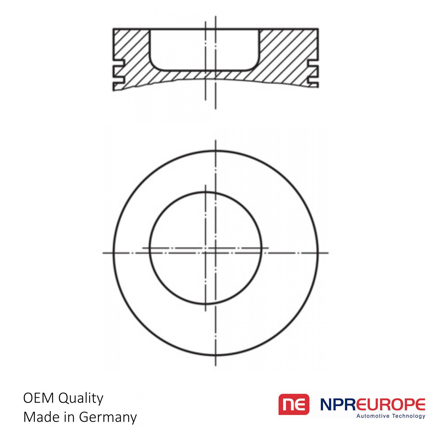 PISTON AND RINGS FOR MERCEDES BENZ TRUCKS AND BUSSES OM356 OM366 OM364