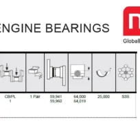 CONNECTING ROD BEARING DEUTZ FL912 FL913 ENGINES