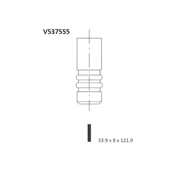 VALVES EXHAUST AND INLET PEUGEOT XUD11 ENGINE FOR MELROE SPRA-COUPE