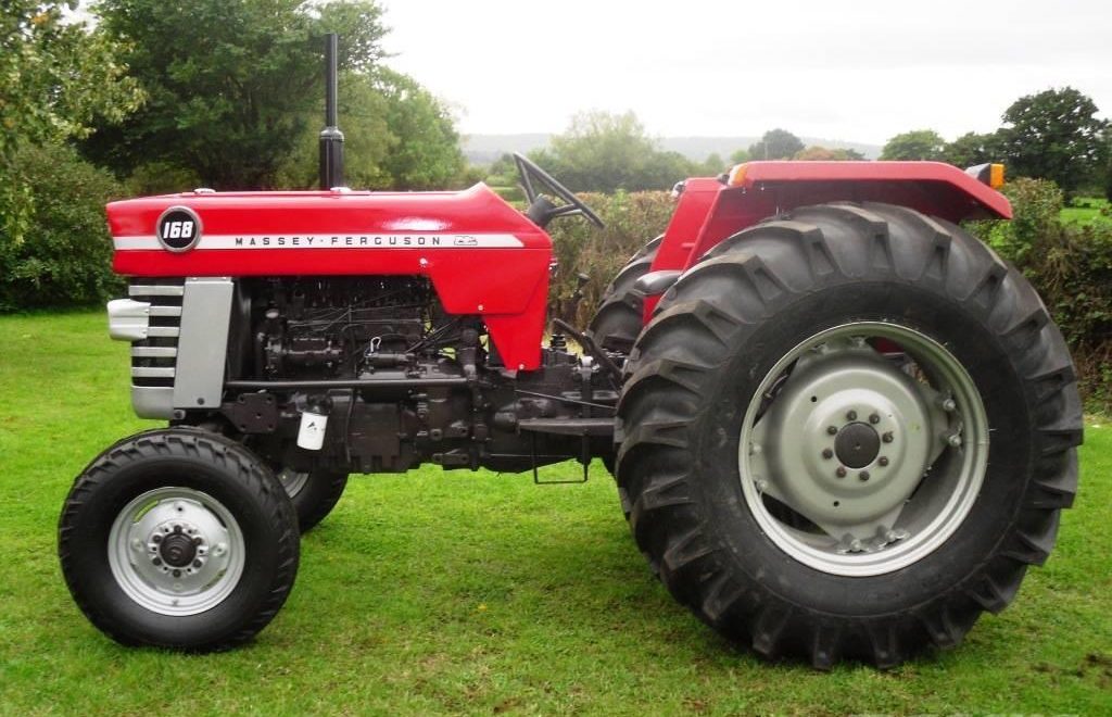 Massey-Ferguson 168S Tractor - Perkins 4.236 Engine