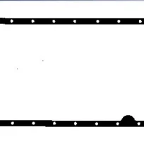 OIL PAN GASKET FOR SPRINTER 2.7 DIESEL OM612 OM647 2500 3500 (2002-2006)