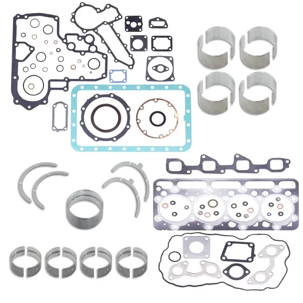 OVERHAUL KIT W/O PISTON KUBOTA V2203 ENGINE