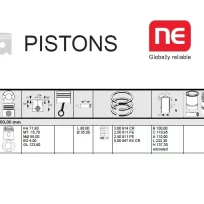 PISTON DEUTZ F2L912, F3L912, F4L912, F5L912, F6L912 ENGINES