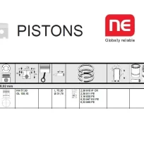 PISTON PERKINS 4.192 AND 6.288 ENGINES