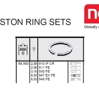 PISTON RING PERKINS P3.144, P4.192, PA, PB AND P6.288, PF, PG ENGINES