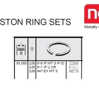 PISTON RING SPRINTER 3.0 OM642 DIESEL 2500 3500 (2007-2017) STANDARD