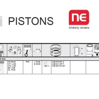 PISTON SET HYUNDAI D4BB ENGINE