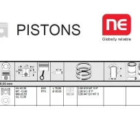 PISTON SET SPRINTER 2.7 DIESEL OM612 2500 3500 (2002-2003)