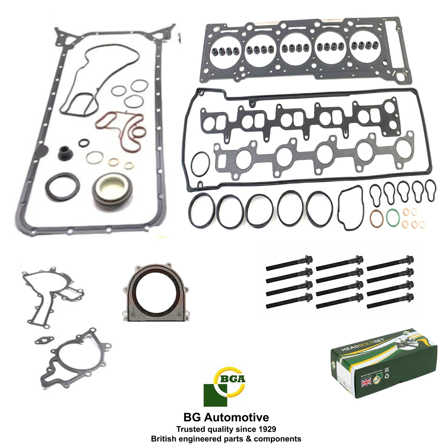 FULL GASKET SET SPRINTER 2.7L OM612 OM647 2500 3500 DIESEL WITH BOLTS