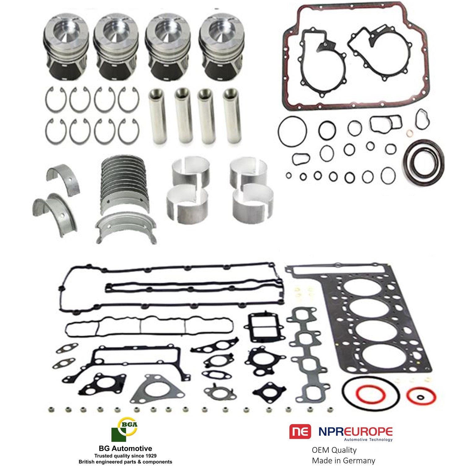 REBUILD KIT SPRINTER 2.1L DIESEL OM651 2500 3500 (WITH PISTONS) (2014-2022)