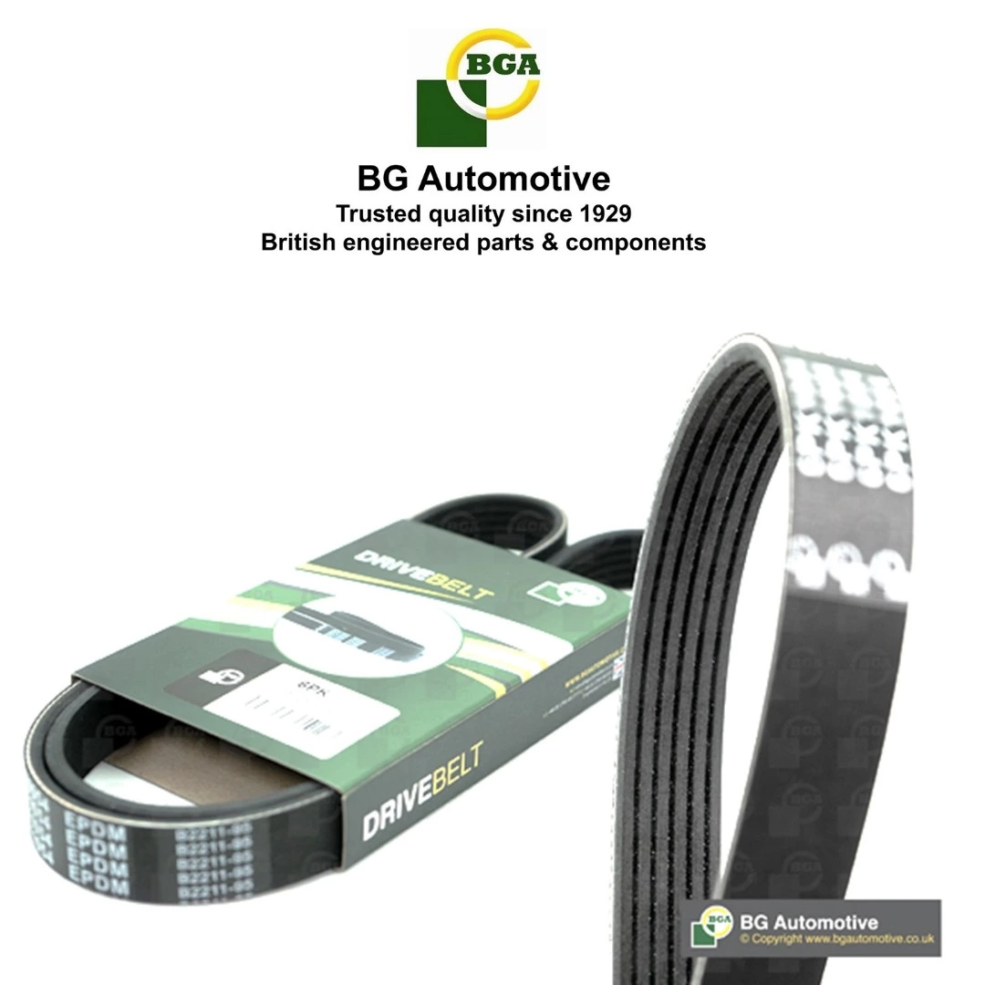SERPENTINE RIBBED BELT PEUGEOT XUD11 AND XUD9 ENGINES