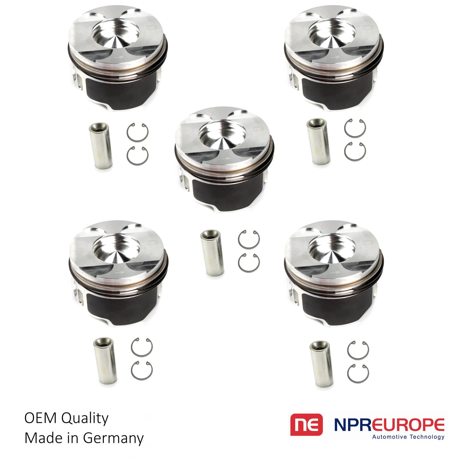 PISTON SET TAPER ROD FOR SPRINTER 2.7 DIESEL OM612 2500 3500 (2002-2003)